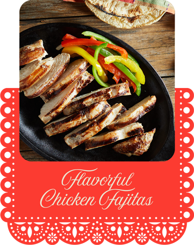 Recipes - Flavorful Chicken Fajitas
